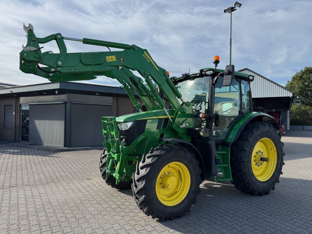 John Deere 6R130 AP 50KM + VOORLADER 2023 895 UUR STEEKASSEN!!! - VEMO ...